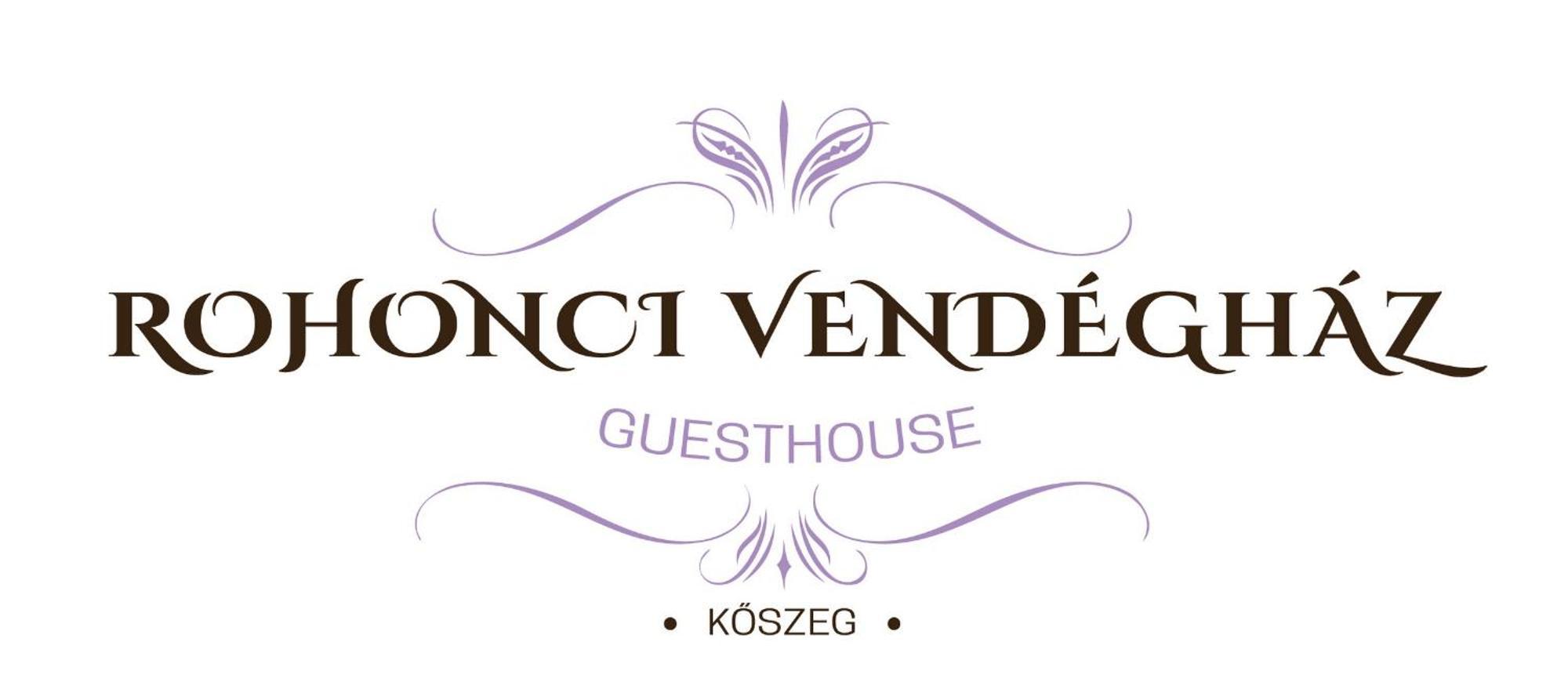 Отель Rohonci Vendeghaz Кёсег Экстерьер фото